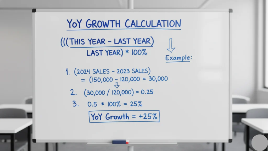 YoY Formula