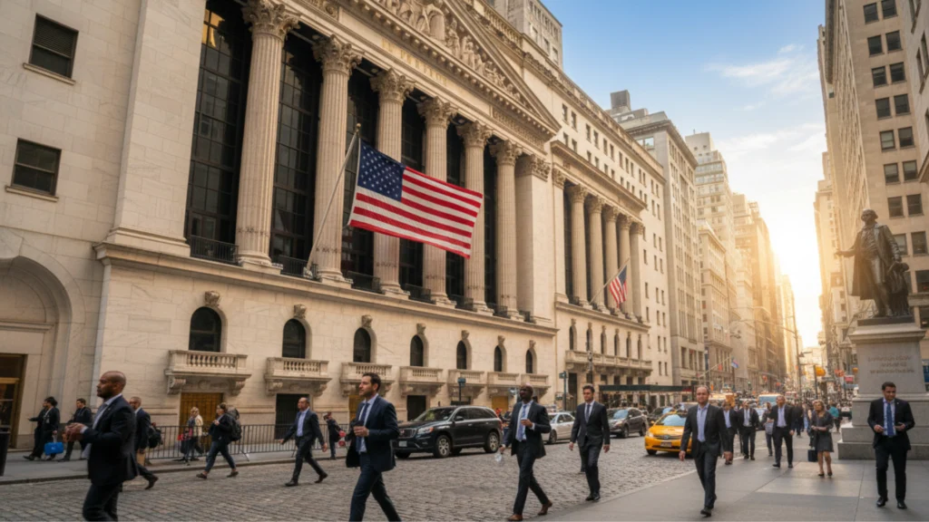 Visual Timeline of a Stock Market Day