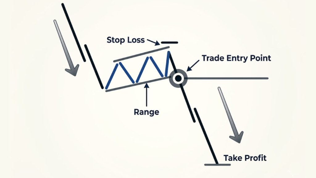 Key Parts of a Bear Flag Pattern