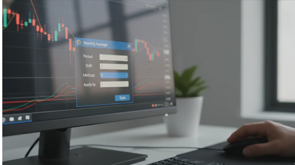 How to Use DMA on a Forex Chart