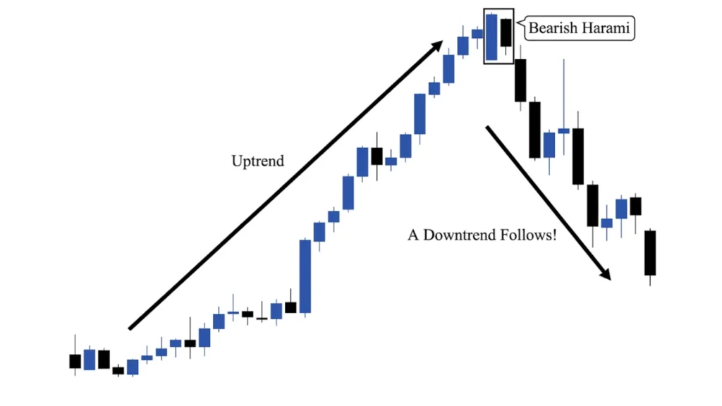 Real Market Examples of Bearish Harami