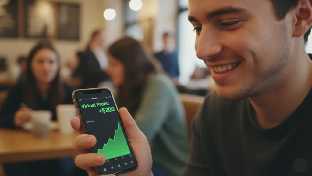 Paper Trading in One Simple Example